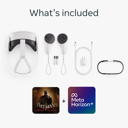 Quest 3S 128 GB - Get Batman: Arkham Shadow and 3-Month Trial of  Horizon+ Included - All-In-One Headset