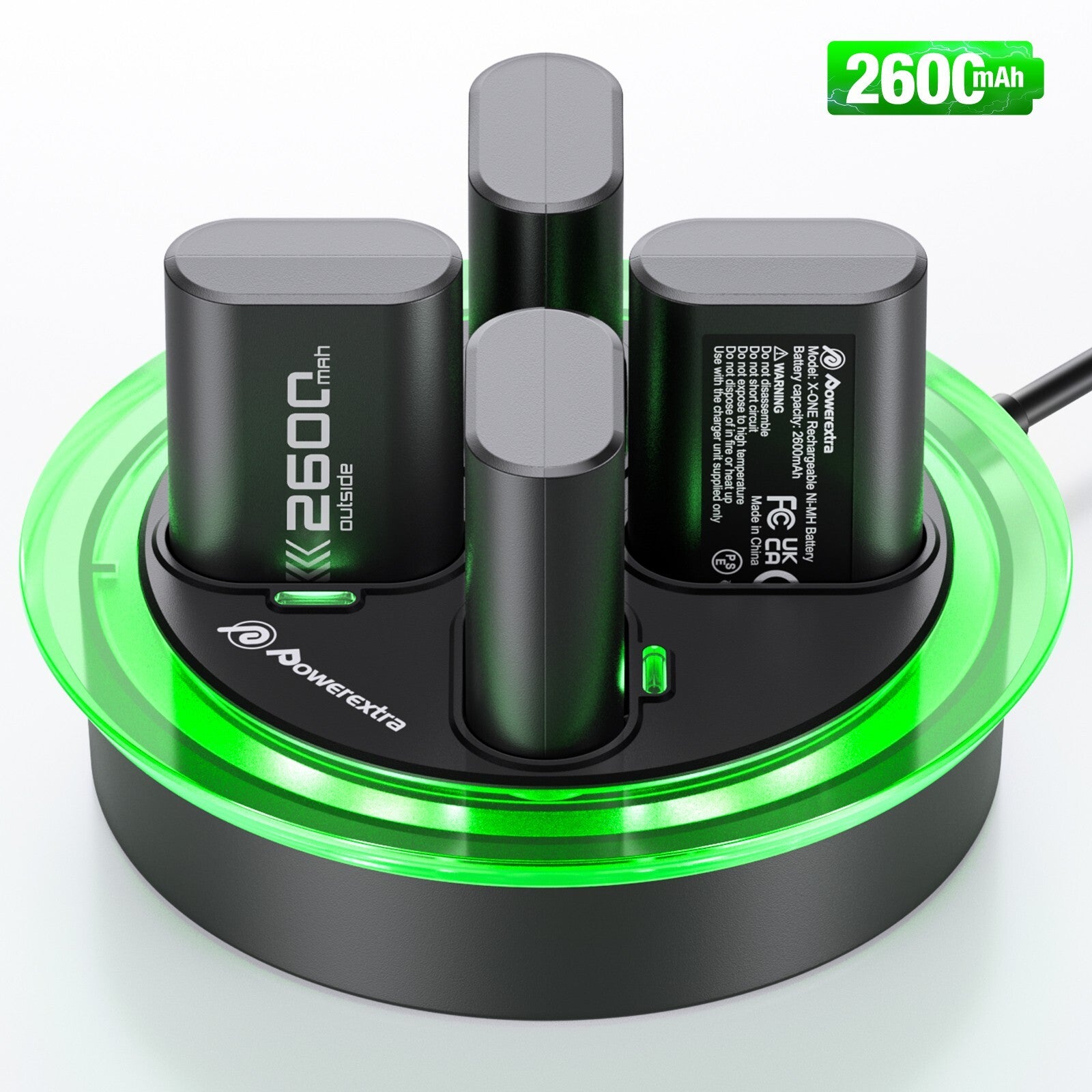 Rechargeable Battery Pack& Controller Charging Dock for Xbox One Xbox Series S/X